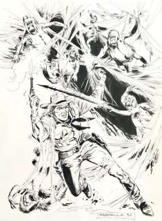 Tex - Carlo Raffaele Marcello - illustrazione originale - Loose page - (1994) | Catawiki