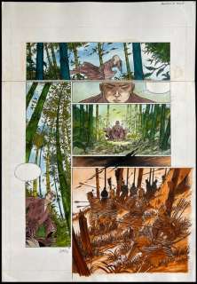 Jung - Planche originale couleur - Setsuko T3 - Kwaïdan - (2003) | Catawiki
