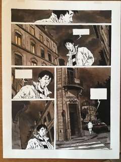 Chabouté, Christophe - Planche originale couleur - Purgatoire T3 - (2005) | Catawiki