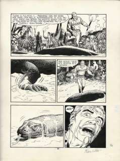 Tex #349 - Fabio Civitelli - original page "Abissi" - Loose page - First edition - (1989) | Catawiki
