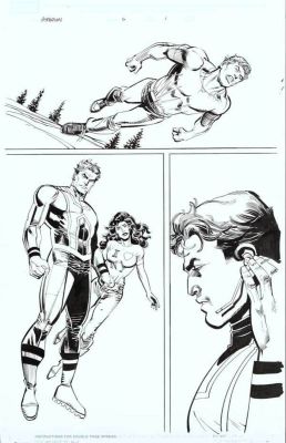 Dan Jurgens & Klaus Janson | Hyperion #5 p.01 | Essential Sequential