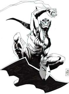 Red Goblin - Original Drawing - Bachs, Ramon - Original Art | Catawiki