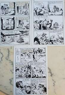 Pedrazza, Augusto - 3x Planche originale - Akim - (1963)