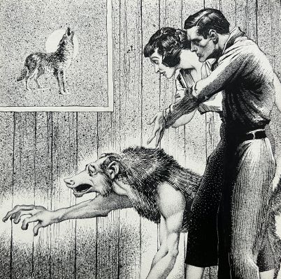 Virgil Finlay | The Woman at Loon Point (1936) | Shasta/Phoenix