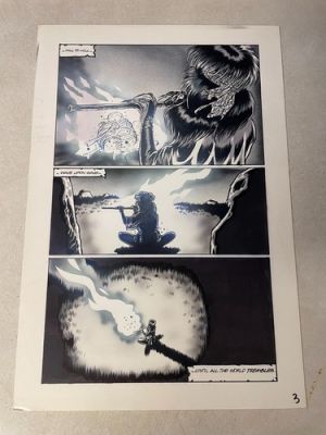 WARLOCK 5 #14 original comic art AIRCEL 1988 BARRY BLAIR KAJI GIRL FLUTE | eBay US (Buy It Now)