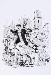 LUCA MARESCA, DYLAN DOG - ILLUSTRATION | Art-Rite