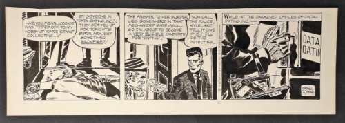 Johnny Hazard # 7 - 17 - original strip art by Frank Robbins - First edition - (1969) | Catawiki