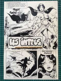 Géron, Jacques - Planche originale - Les Intrus - (1977) | Catawiki