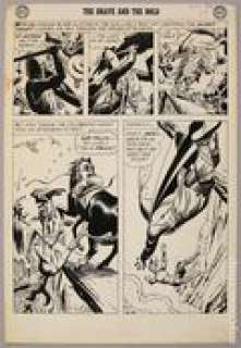 Original Art for Brave and the Bold (1st Series) Issue 22, Page 17 by Russ Heath | mycomicshop.com