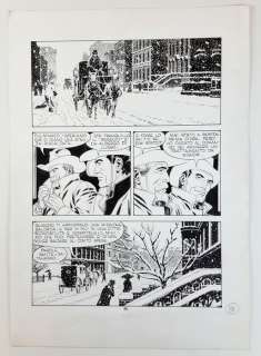 Tex - Fabio Civitelli - Tav. Origin. n. 88 "Intrigo a Boston" - Loose page - (1995) | Catawiki