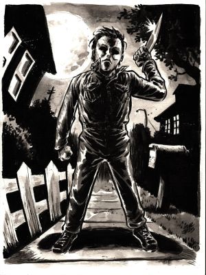 Brian Level | Michael Myers | The Artist Bullpen