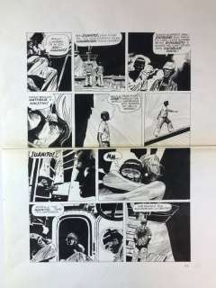 Attilio Micheluzzi - tavola originale "Capitan Erik" - Loose page | Catawiki