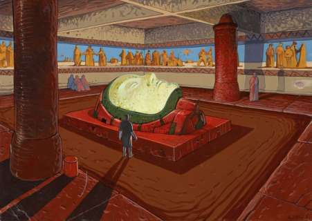 Moebius (Jean Giraud Dit) | Le Masque vert | Artcurial