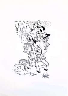 Copertina originale Giorgio Cavazzano – Topolino n. 2524