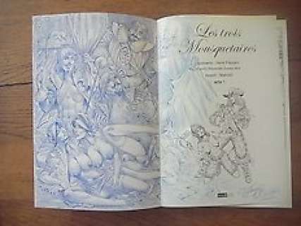 Mancini - Les trois mousquetaires - Intégrale + dédicace pleine page - Hardcover - Different editions | Catawiki