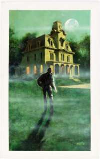 Enric (Enrique Torres-Prat) The Surprise Party (Fear Street No. 2) Paperback Cover Original Art (Simon Pulse, 1982). - | Heritage