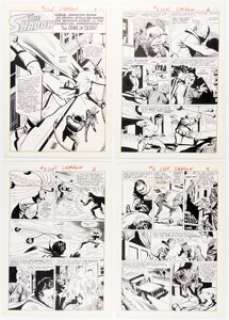Paul Reinman | The Shadow #8 Story Pages 1-8 Original Art (Archie, 1965). (Total: 8 Original Art) | Heritage