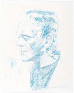 Bill Koeb - Frankenstein‘s Monster Illustration Original Art (2024).