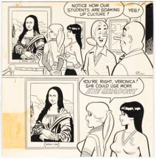 Dan DeCarlo Archie’s Girls Betty and Veronica #294 Cover Illustration Original Art (Archie, 1980). | Heritage
