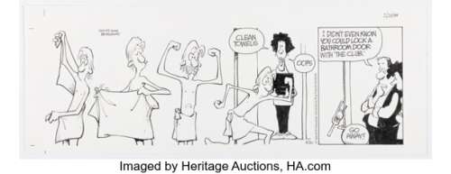 Jerry Scott and Jim Borgman Zits Daily Comic Strip Original Art dated 2-20-99 (King Features Syndicate, 1999). | Heritage