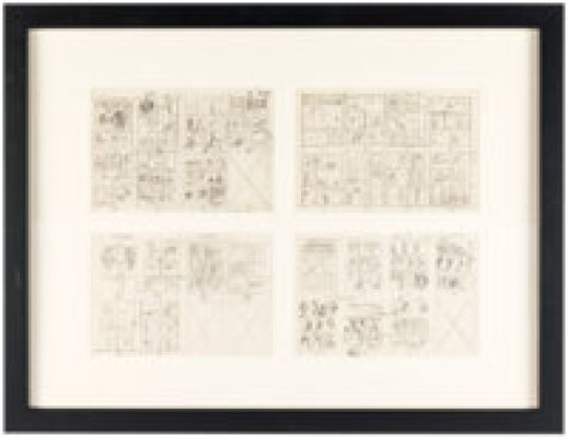 Harvey Kurtzman MAD #1 Complete Issue Preliminary Story Breakdowns Original Art Group of 4 (EC, 1969). | Heritage