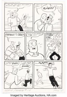 Samm Schwartz Archie Giant Series Magazine #14 "The Weaker Sex!" Near Complete Story Original Art Group of 5 (Archie, 1961). (Total: 5 Original Art) | Heritage
