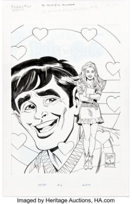 Tod Smith and Al Milgrom Archie’s Pals ’n’ Gals Double Digest Magazine #135 Cover Original Art (Archie, 2009). | Heritage