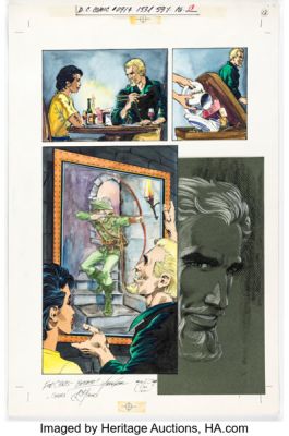 Mike Grell and Lurene Haines Green Arrow: The Longbow Hunters #1 Story Page 12 Original Art (DC, 1987). | Heritage