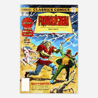 Andy Yanchus | Marvel Classics Comics #20 Cover Color Guide Art (Marvel Comics, 1977) | Landry Pop Auctions