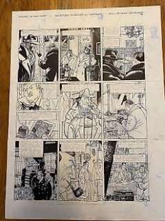 Wurm, Philippe - Planche originale - Maigret T1 - Maigret et son mort - (1992) | Catawiki