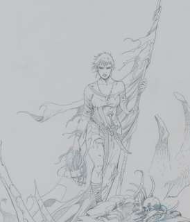 Croisade T2 - Le Quad - Pencil sketch for original cover - (2008) | Catawiki