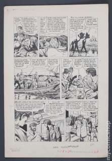Original Art for John Wayne Adventure Comics (1949) Issue 20, Page 20 | mycomicshop.com