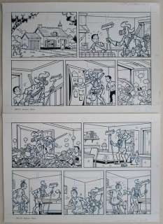 Suske en Wiske - Originele Pagina (p.1) - Juffertje Janboel - 35 x 49 cm. - (2009) | Catawiki