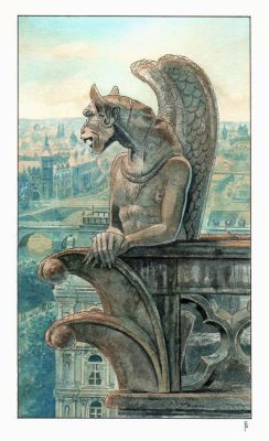 Federico Penco | Notre Dame de Paris | Tavole Originali