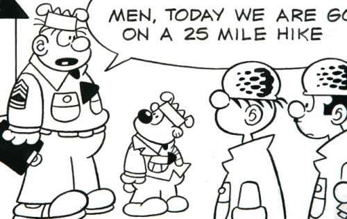 Mort Walker - Basserne Sunday 8-21 1988