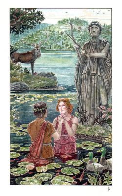 Federico Penco | Bosco Sacro di Nemi | Tavole Originali