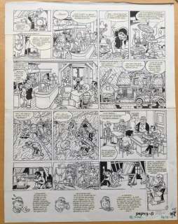 Franka - Originele plaat (p7) "Het Misdaadmuseum" - Groot formaat - (1974) | Catawiki