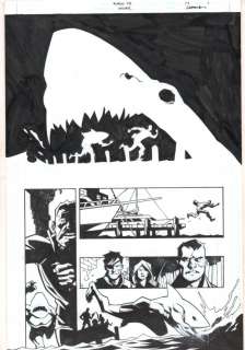 Phil Hester - flash: 52 #17 p. 1 - king shark splash