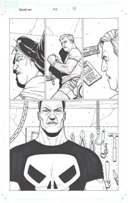 Steve Dillon | Punisher Max #8 Page 5 by Steve Dillon | Panel Gallery