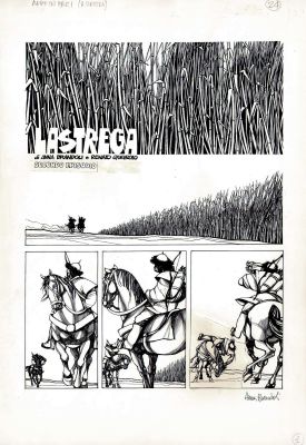 Anna Brandoli | La Strega p.32 | Tavole Originali