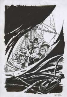 Riff Reb’s - Dessin original - Projet de couverutre - L’Etoile Matutine - (2009) | Catawiki