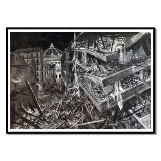 Cyril Pedrosa - Journal d‘une Bataille - La Longue Nuit 2 - Illustration originale