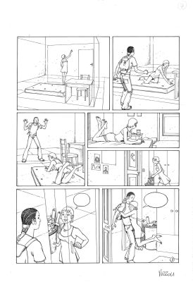 Marco Nizzoli | Le Jour des magiciens vol.3 p.7 | Tavole Originali