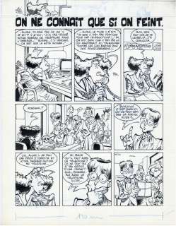 Maëster | Athanagor, Si on feint, Planche 01 | Galerie Glénat