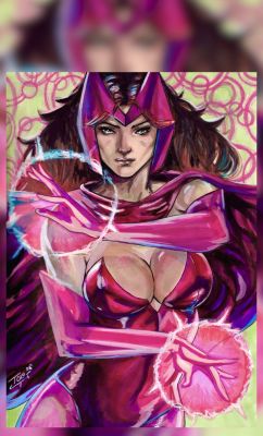 Tolunay Keskin | Scarlet Witch 8x11 by Tolu | Raremarq