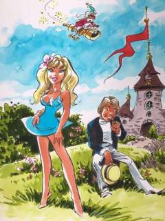 Dany - Dessin original couleur - Olivier Rameau et Colombe | Catawiki