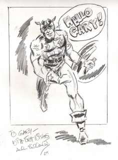 Allen Bellman - Captain America Pinup (2009)