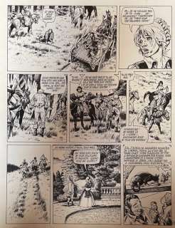 Franz - Originele pagina - Lester Cockney T.6 - Les Conjurés du Danube | Catawiki