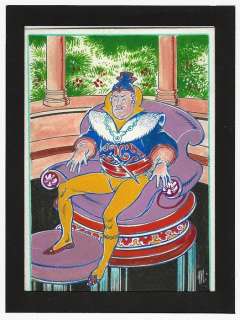 Magnus, I Briganti - tempera originale Governatore Liu Kao "Fagiolone" - Loose page | Catawiki