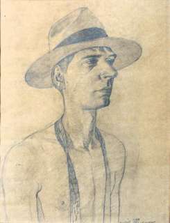 Moebius | Â«Portrait de M. BaumzecerÂ». Dessin Ã  la mine de plomb sur papier | Tessier Sarrou